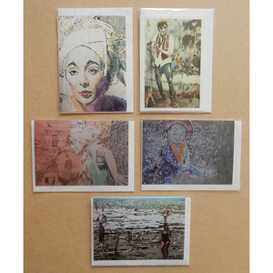 A Variety Pack of Busker Blank Art Cards by Stella Tooth
