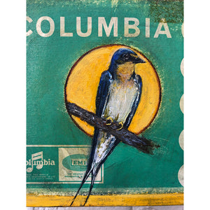 Columbia original acrylic mixed media artwork by Sarita Keeler
