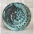 Cowrie Plate Stoneware clay, dry sky-blue glaze by Corrine Edwards South London ceramic artist