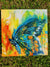 Mariposa Azul an original acrylic painting by Smita Sonthalia