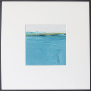 Landscape in Welsh Teal by Sarah Knight