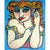Parisienne Rouge by Linda Samson ceramic tile painting