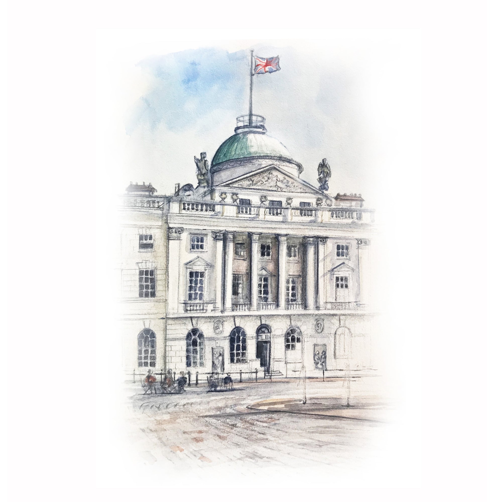 Somerset House by Ed J Bucknall — Fine Art Print