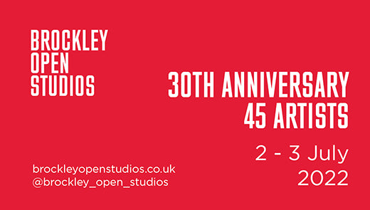 brockley open studios flyer london uk july 2 & 3 2022
