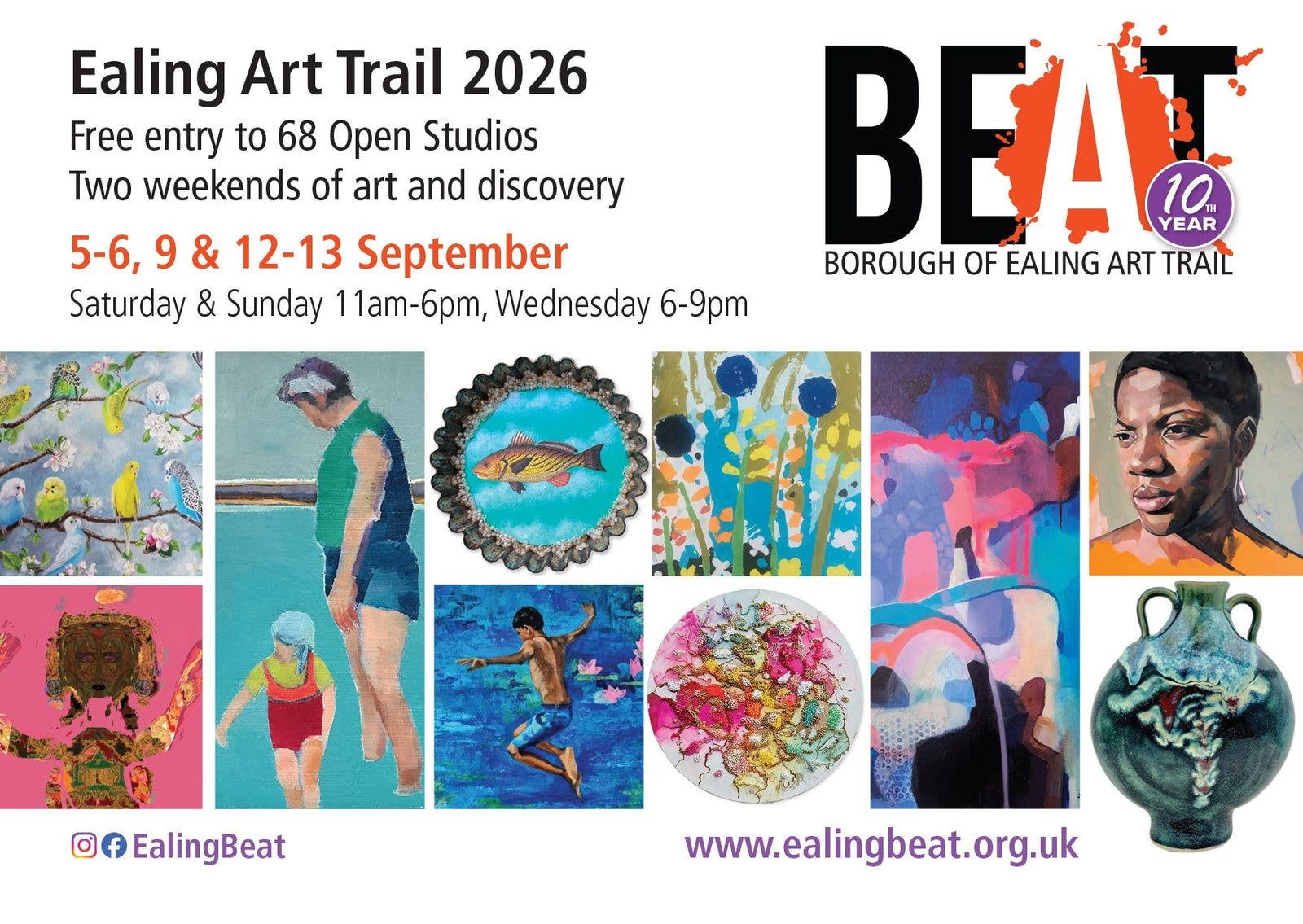 Ealing Art Trail - BEAT - Open Now!!