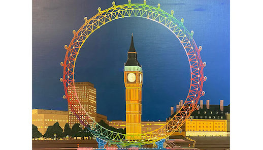 London Eye by Lindsay Pickett