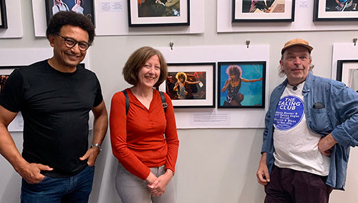 Rock photographer Solomon N'Jie, Rock n Roll Artist Stella Tooth and bluesman Robert Hokum