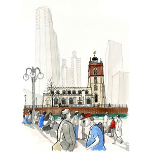 St Giles' without Cripplegate, Barbican by David Richardson
