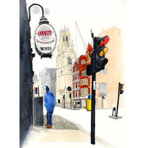 El Vino, Fleet Street London by David Richardson