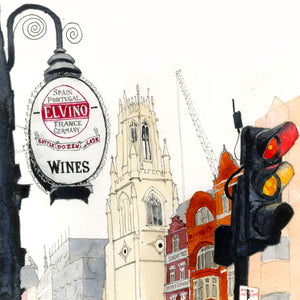 El Vino, Fleet Street London by David Richardson