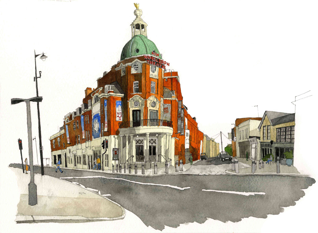 New Wimbledon Theatre by David Richardson