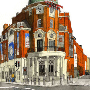 New Wimbledon Theatre by David Richardson