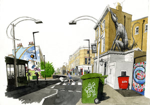 Graffiti Art Peckham, London  by David Richardson