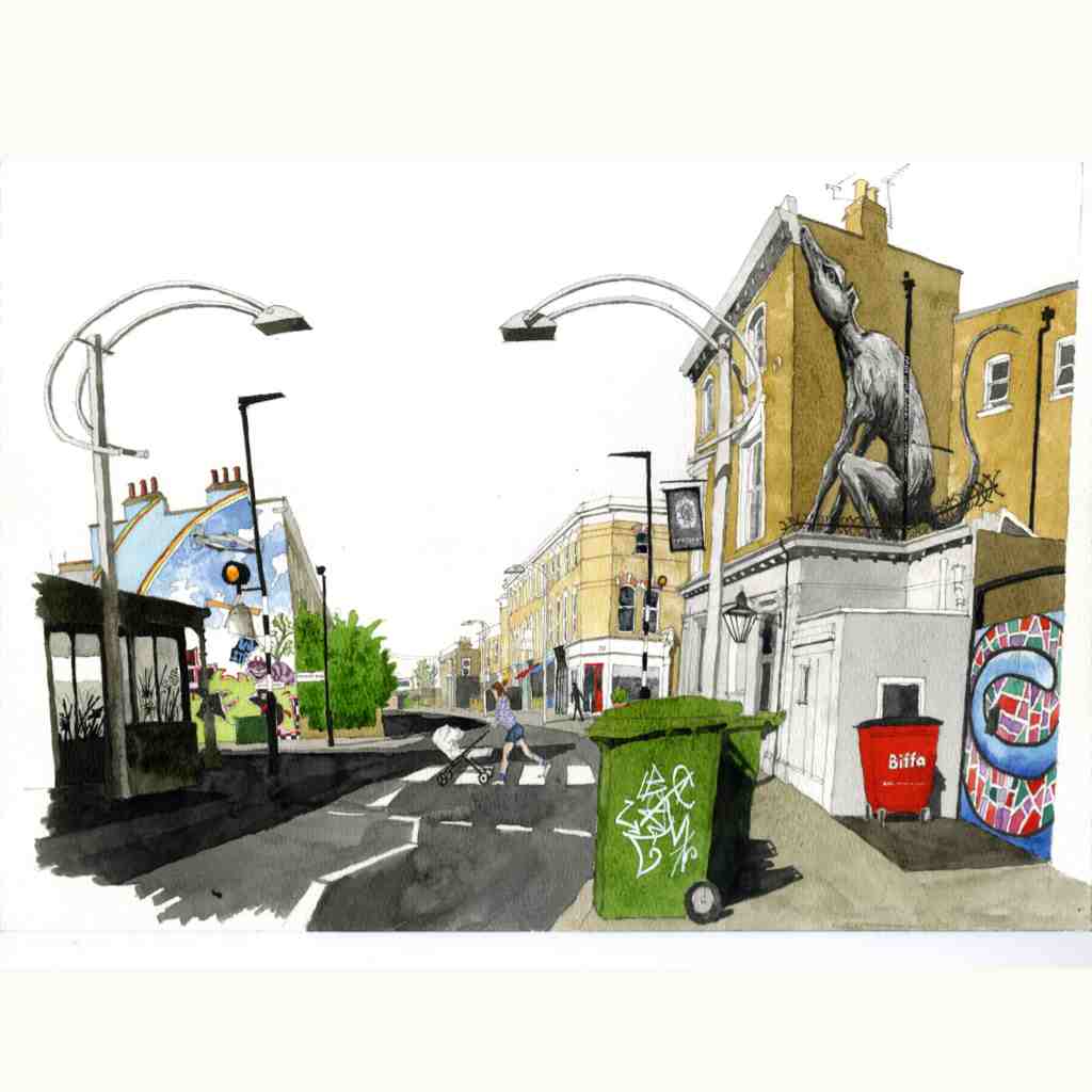 Graffiti Art Peckham, London  by David Richardson