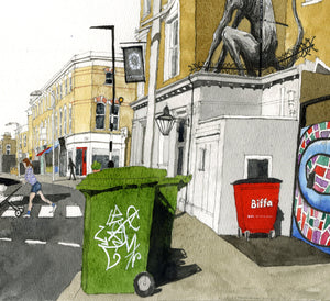 Graffiti Art Peckham, London  by David Richardson