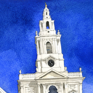 St Mary-le-Strand, London by David Richardson