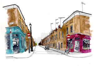 Roupell Street, London by David Richardson