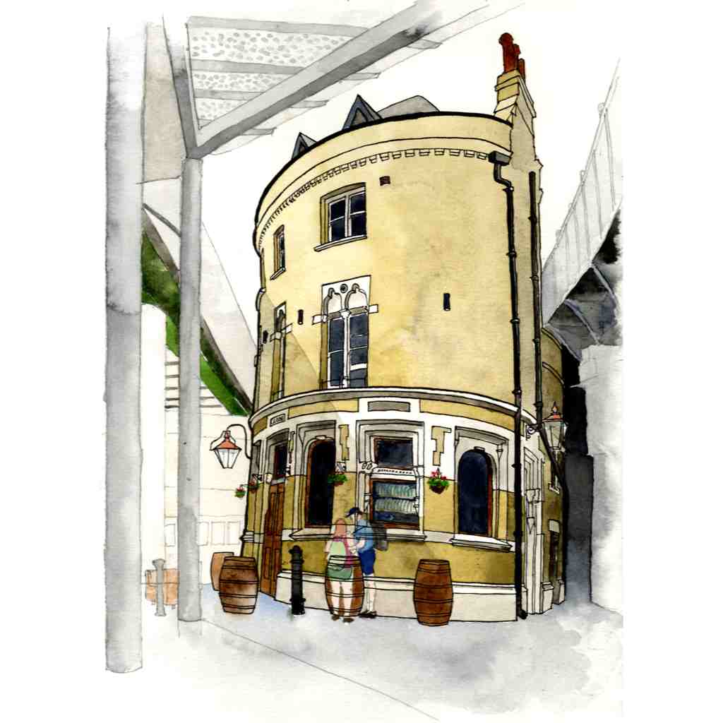 The Globe Tavern, London by David Richardson