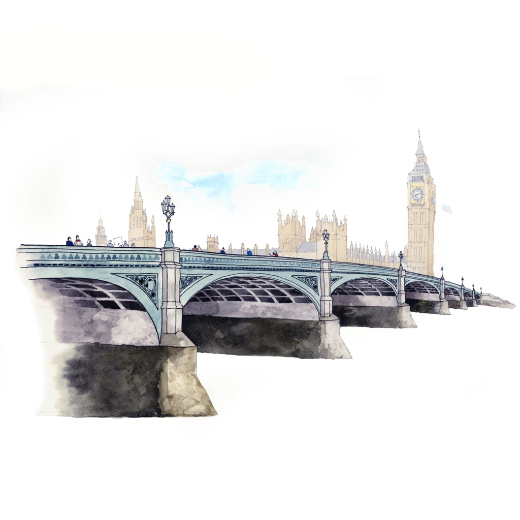 Westminster Bridge, London by David Richardson