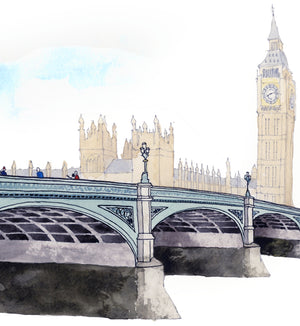 Westminster Bridge, London by David Richardson