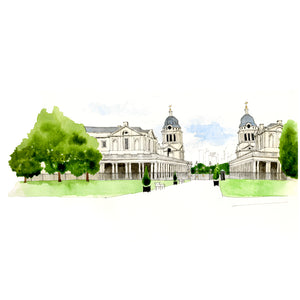 The Old Royal Naval College, Greenwich by David Richardson