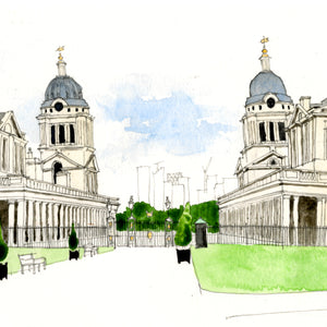 The Old Royal Naval College, Greenwich by David Richardson