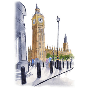 Big Ben (Elizabeth Tower), London by David Richardson