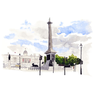 Trafalgar Square, London by David Richardson
