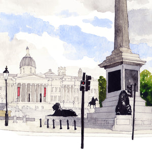 Trafalgar Square, London by David Richardson