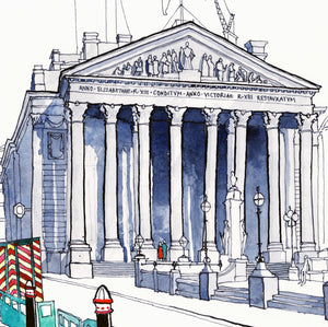 The Royal Exchange, London by David Richardson