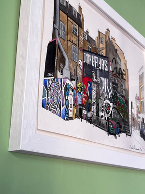 Graffiti New Inn’s Yard Shoreditch London by David Richardson