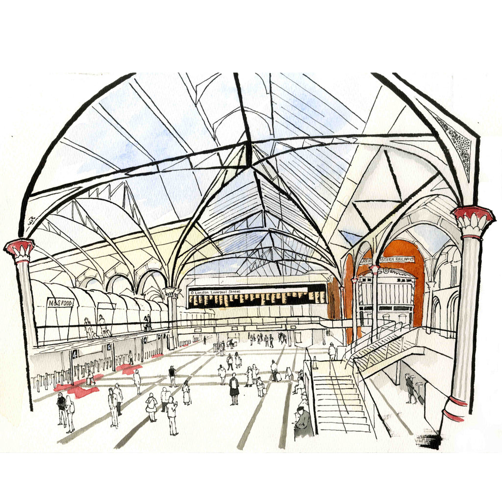 Liverpool Street Station by David Richardson