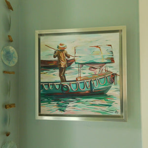 Boatman II by Mary Leach