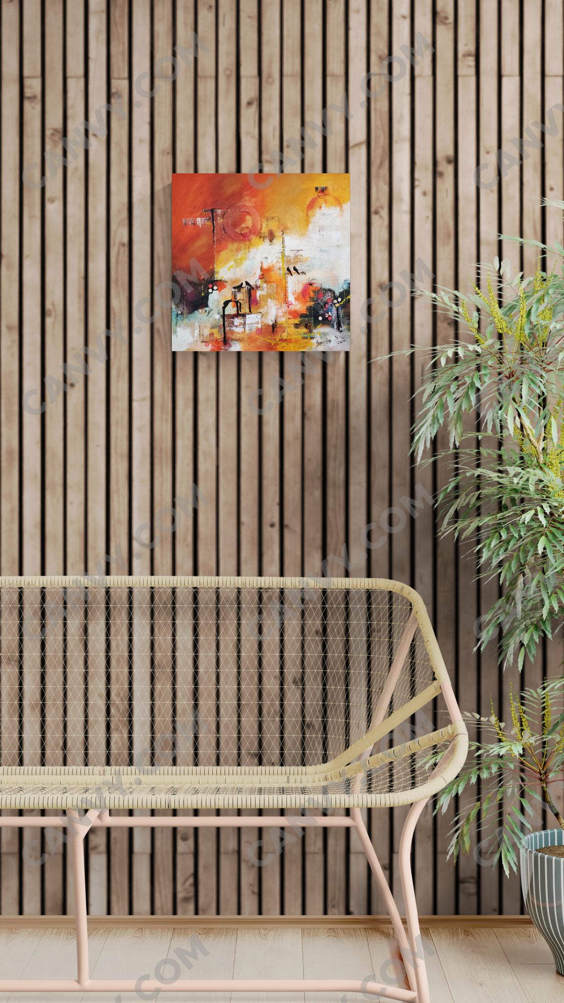 The Essence of Morning Sunshine Painting by Smita Sonthalia