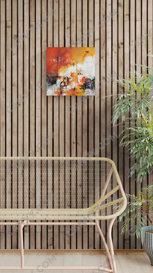 The Essence of Morning Sunshine Painting by Smita Sonthalia