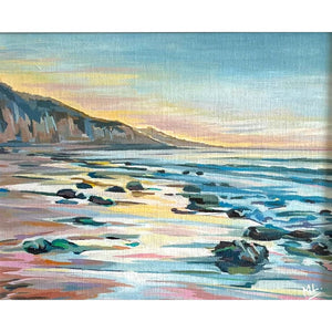 Coastal Sunset by Mary Leach