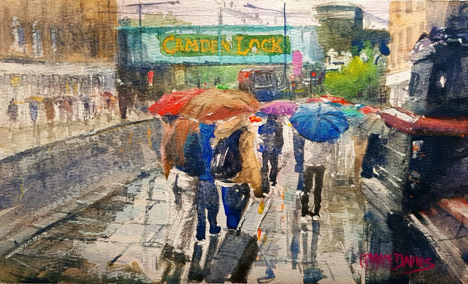 Watercolour painting 