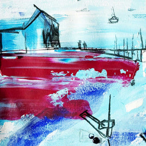 Crabbing in Cornwall by Rose Owen