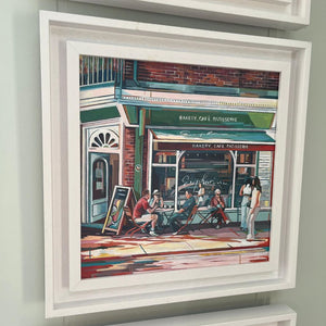 Euphorium Bakery and Café  (original painting) by Mary Leach