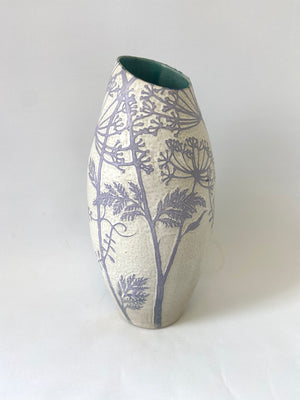 Wildflower contemporary vase