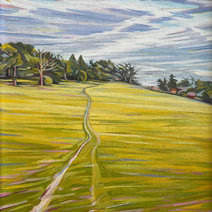 Friday Walk (original painting) by Mary Leach