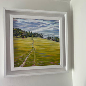 Friday Walk (original painting) by Mary Leach