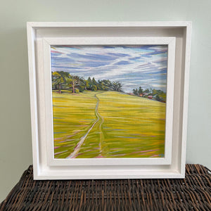 Friday Walk (original painting) by Mary Leach