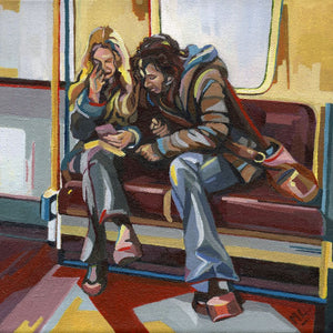 Girls on the Tube by Mary Leach