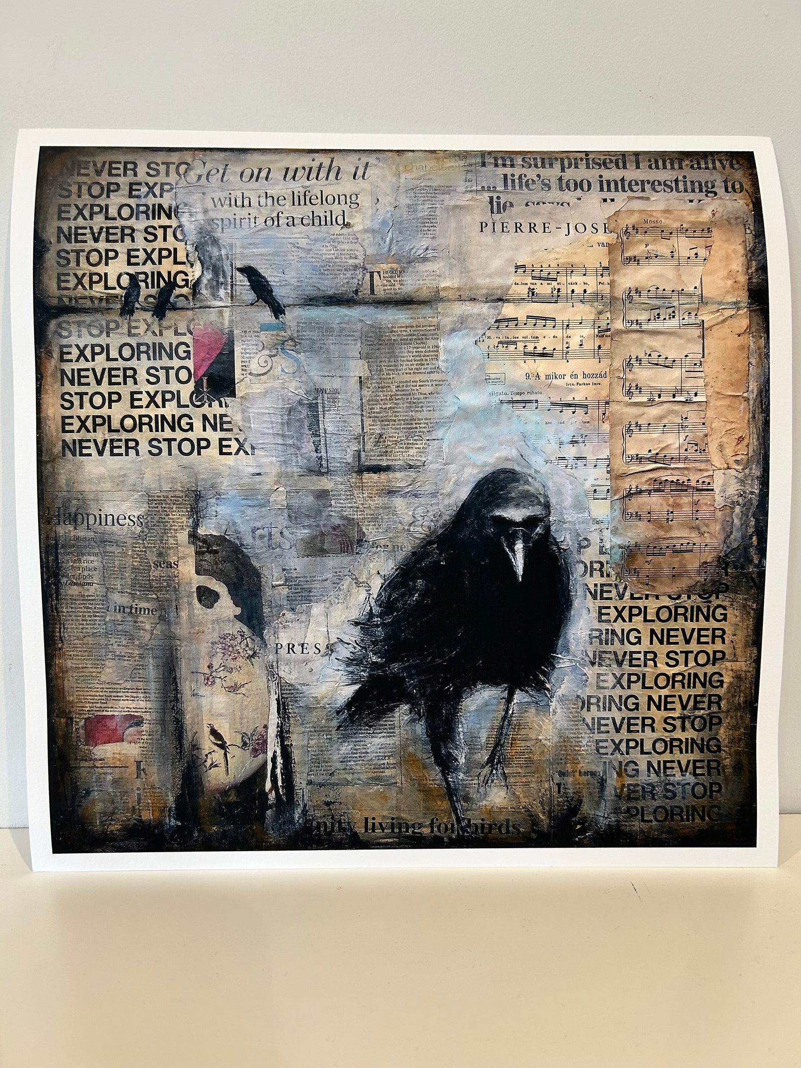 Never Stop Exploring Giclee Print by Sarita Keeler (Copy) (Copy) (Copy) (Copy) (Copy)