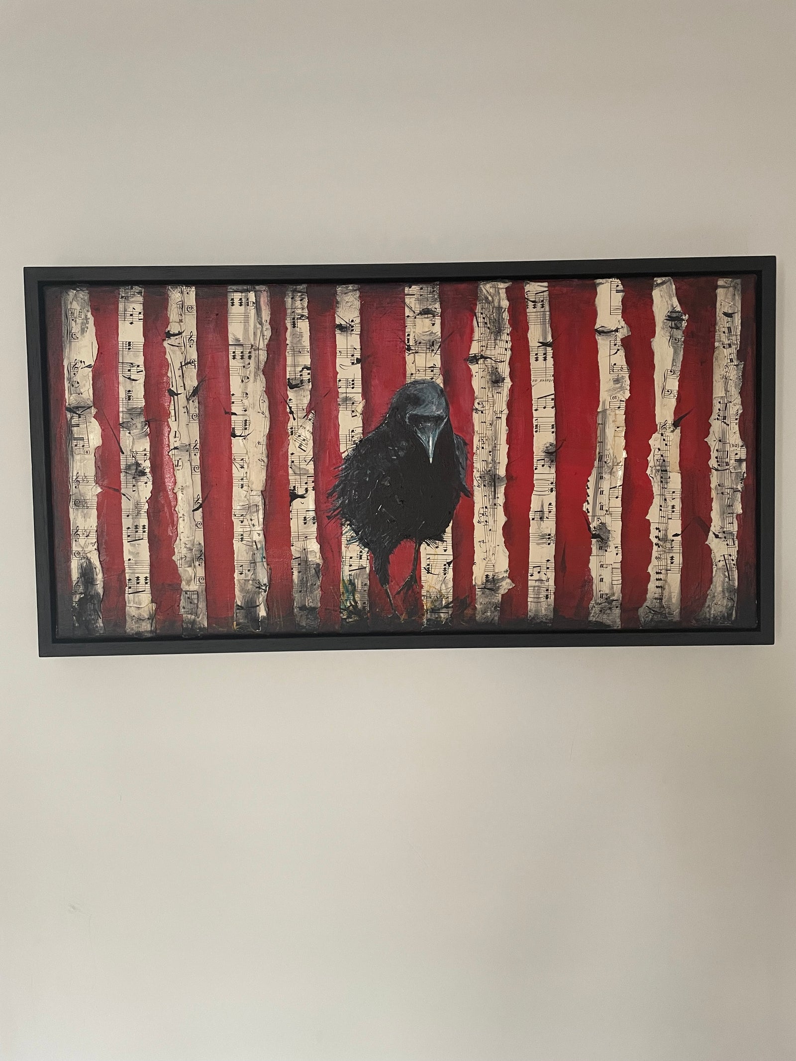 Raven in the Woods by Sarita Keeler