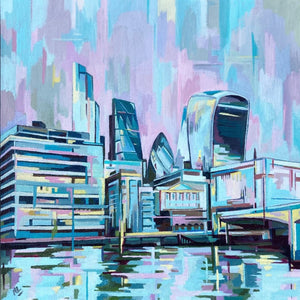 London Skyline by Mary Leach — Fine Art Print