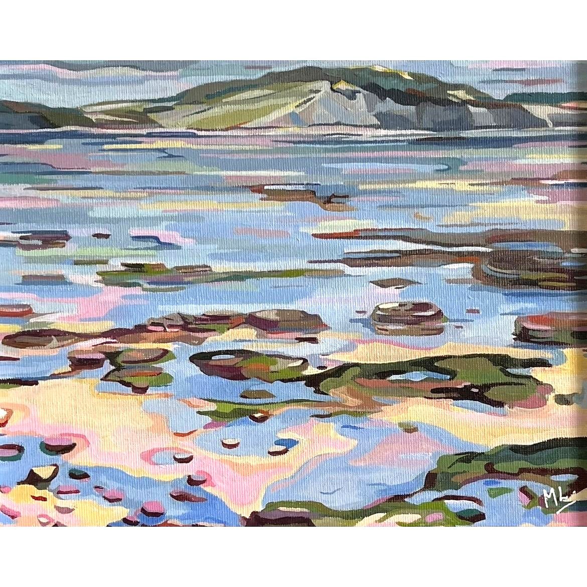 Lyme Regis Rocks by Mary Leach