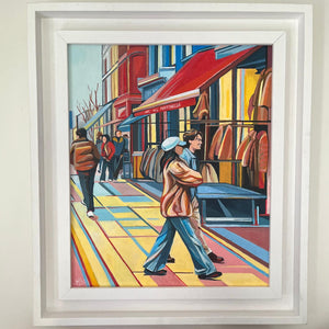 Portobello Road (original painting) by Mary Leach