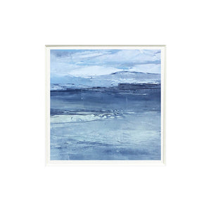 Abstract/Lochcarron Wake Giclée Fine Art Print by Sarah Knight in mount